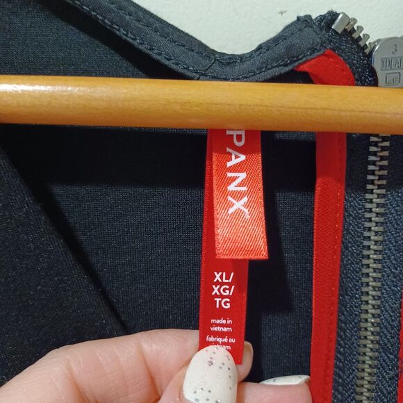 NWT Spanx Perfect Sleeveless Jumpsuit 20383R Flare Wide Leg Ponte XL Black - Picture 9 of 11